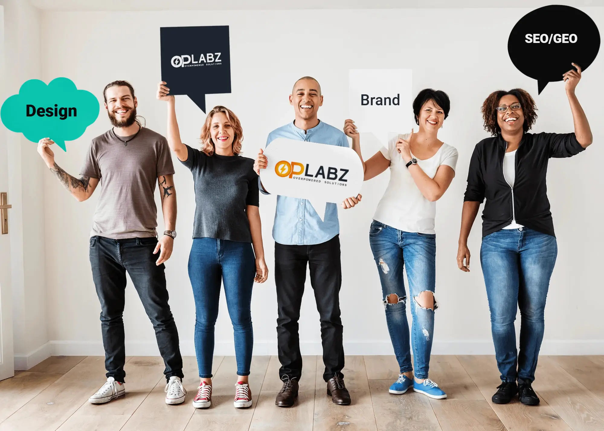 OPLabz team — digital marketing experts